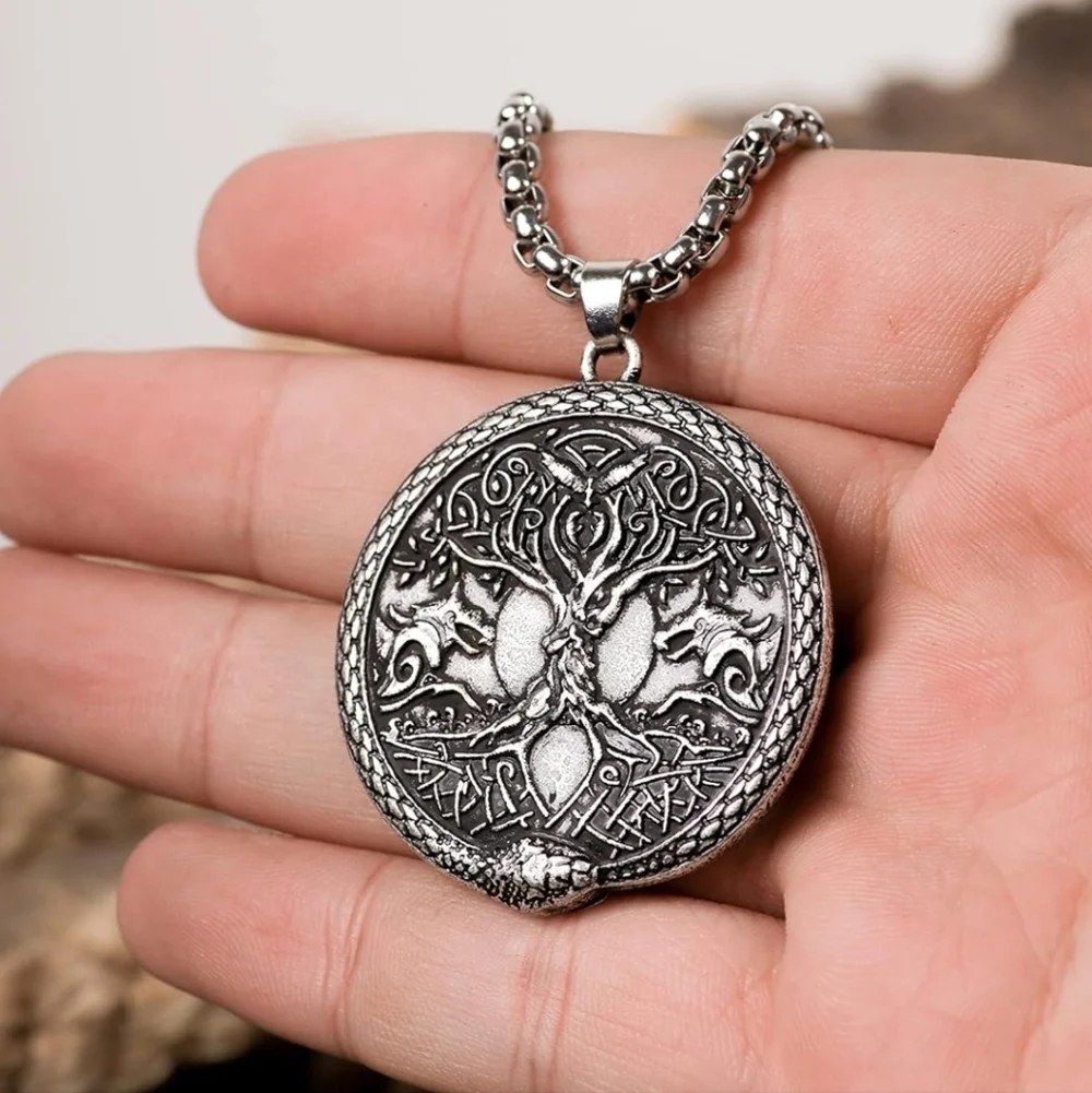 Silver Tree of Life Pendant Necklace
